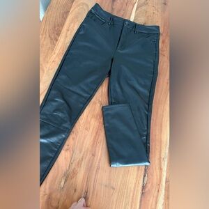 RW&CO. High Rise Skinny Faux Leather Pants